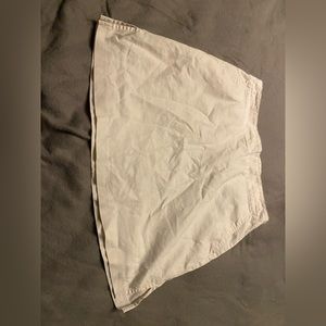WHITE TENNIS SKIRT